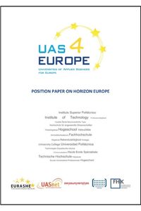 UAS4EUROPE: Position Paper on Horizon Europe