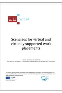 Scenarios for virtual and virtually supported work placements