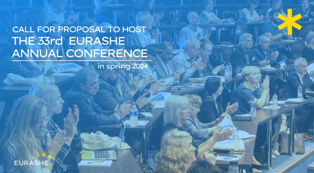 Become a host of the 33rd EURASHE ANNUAL CONFERENCE