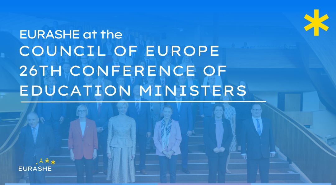 EURASHE at the Council of Europe - 26th Conference of Education Ministers